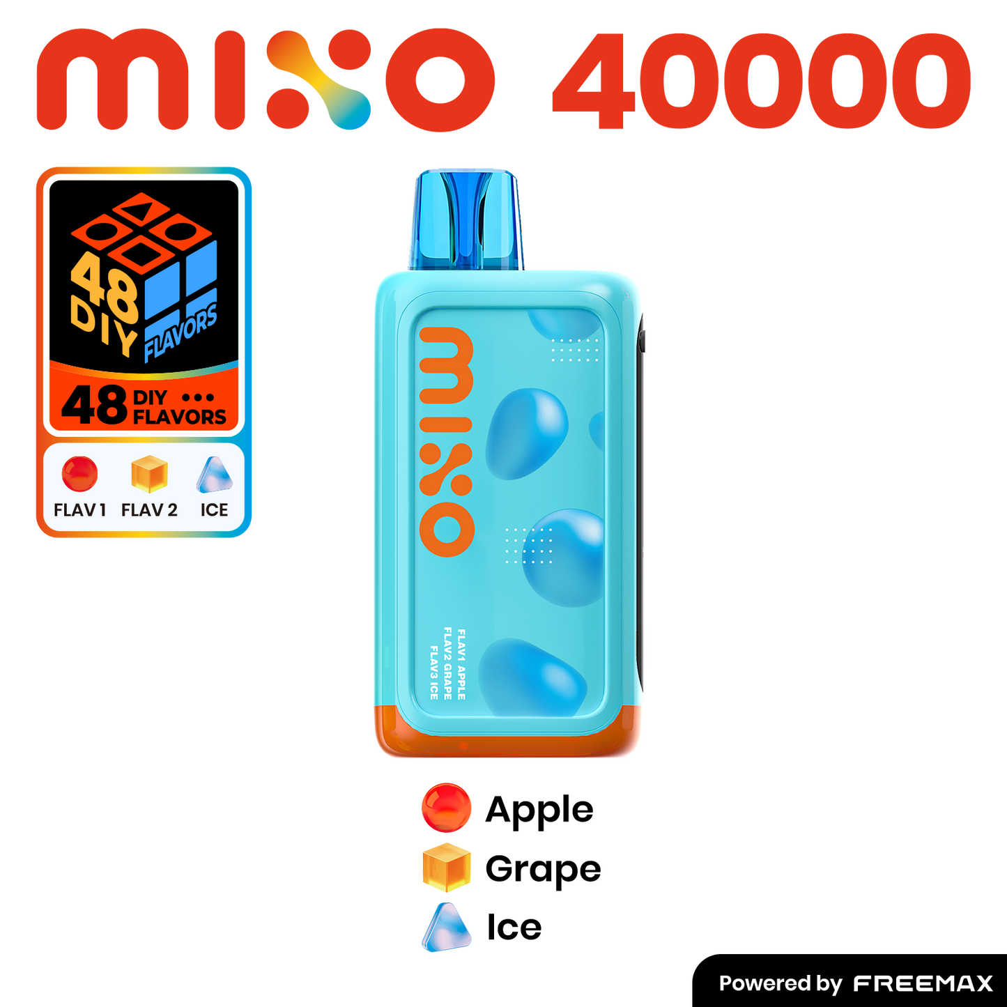 MIXO 40K by Freemax 3 Flavored Disposable
