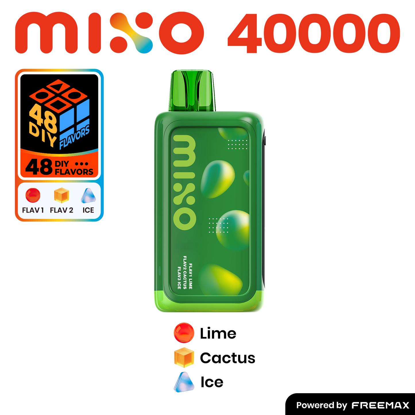 MIXO 40K by Freemax 3 Flavored Disposable