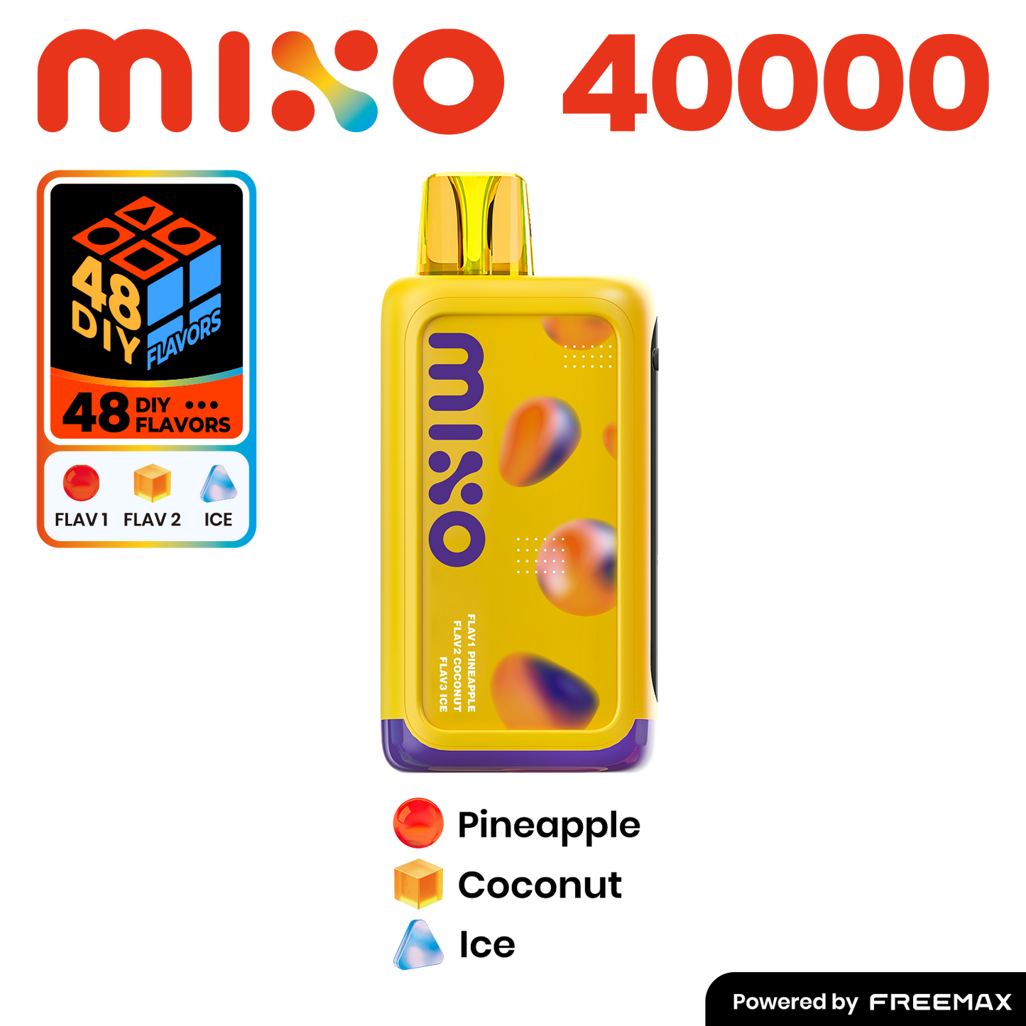 MIXO 40K by Freemax 3 Flavored Disposable