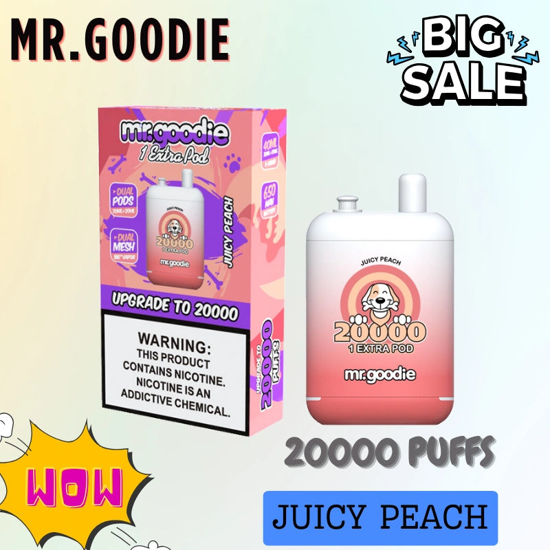 MR GOODIE Disposable 20K Puffs Best Sale Discount Price Vape