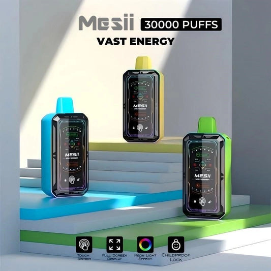 Mesii Vast Engergy 30000 Puffs 360°LED Light Bulk Price Top Sale