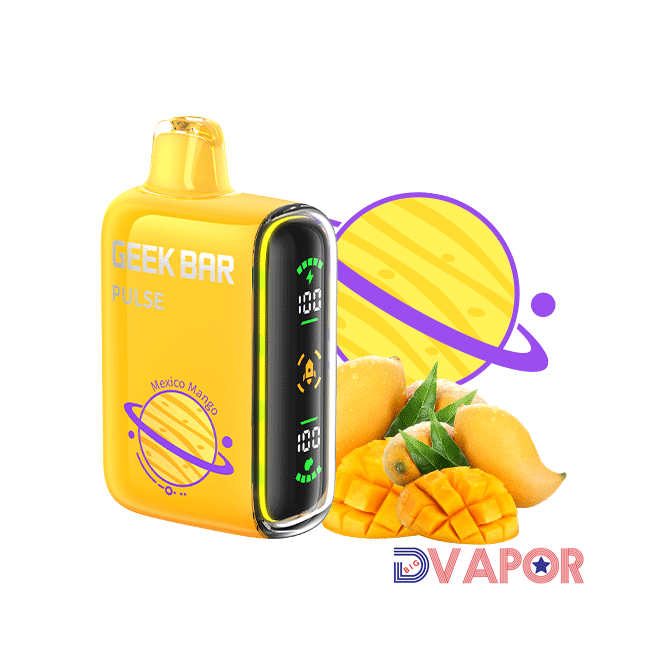 Geek Bar Pulse Full Screen 15K Puff Dual Mesh Dual Core Disposable Vape