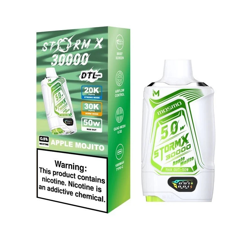 Mosmo Storm X 30000 Puffs Disposable Vape