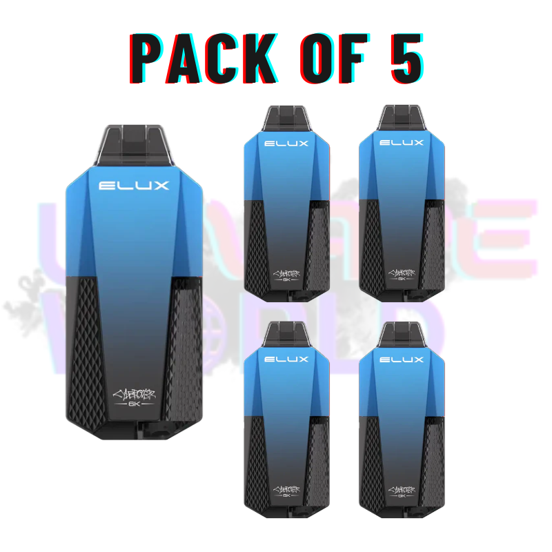 Mr Blue Elux CyberOver 6000 Puff 6K Kit
