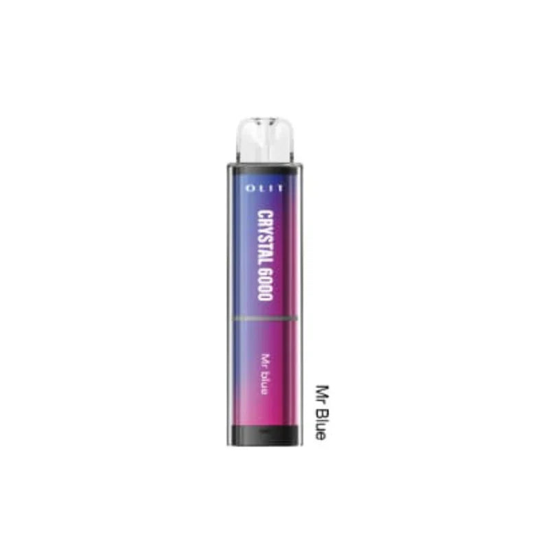 CRYSTAL 6000 Revolutionary 6K Puffs 20 mg 2 ml Disposable Vapes Bars By OLIT