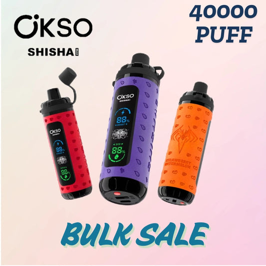 OKSO Shisha Max 40k Wholesale Price Good Sale Child Lock Vape