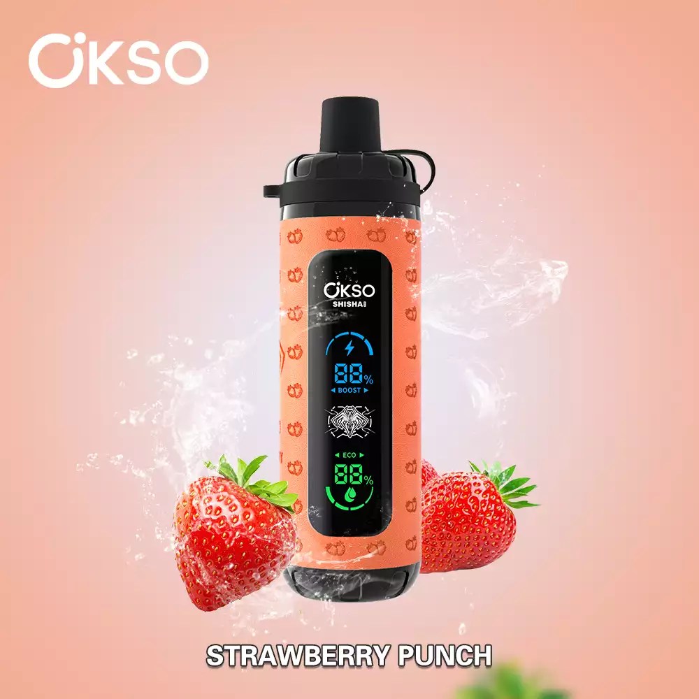 OKSO Shisha Max 40k Wholesale Price Good Sale Child Lock Vape-800mAh battery, 36ml E-liquid,Multiple Nicotine 10 Flavors