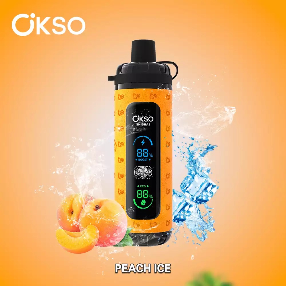 OKSO Shisha Max 40k Wholesale Price Good Sale Child Lock Vape-800mAh battery, 36ml E-liquid,Multiple Nicotine 10 Flavors
