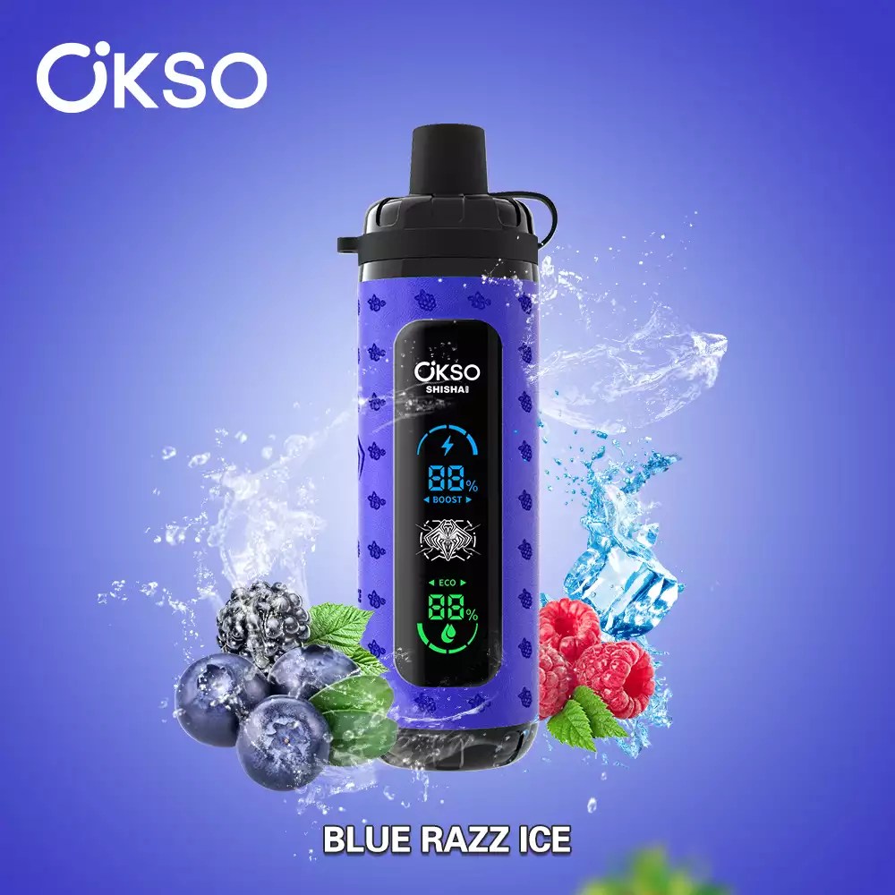 OKSO Shisha Max 40k Wholesale Price Good Sale Child Lock Vape-800mAh battery, 36ml E-liquid,Multiple Nicotine 10 Flavors