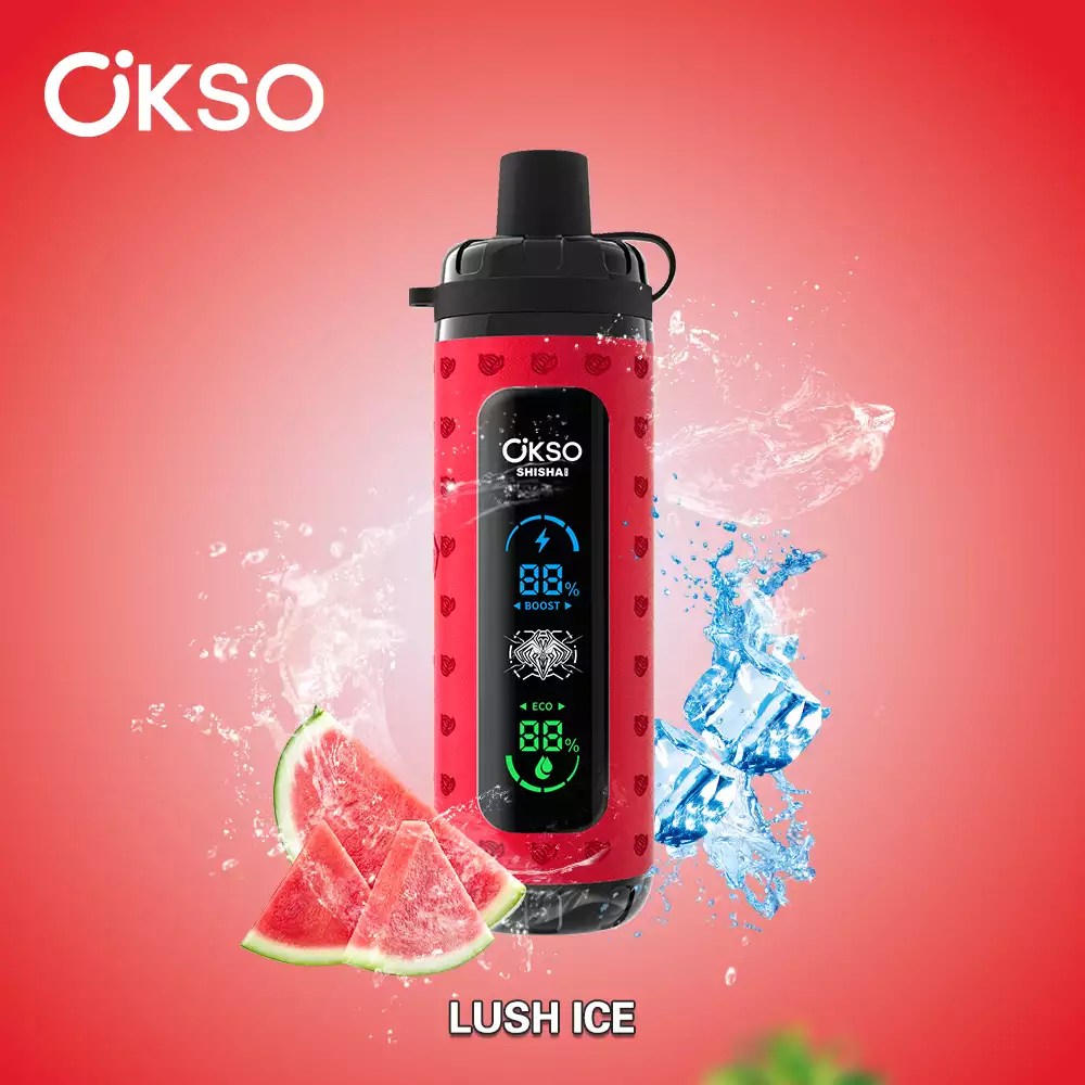 OKSO Shisha Max 40k Wholesale Price Good Sale Child Lock Vape-800mAh battery, 36ml E-liquid,Multiple Nicotine 10 Flavors