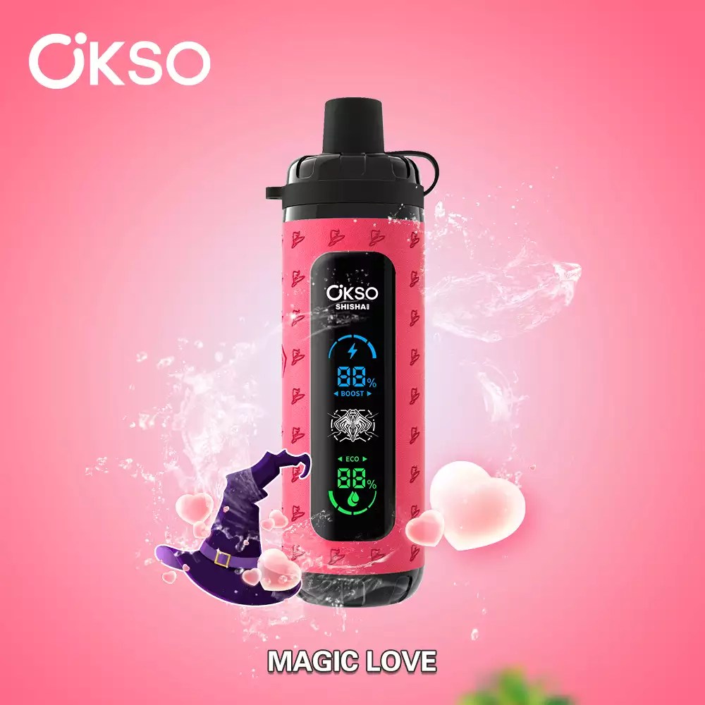 OKSO Shisha Max 40k Wholesale Price Good Sale Child Lock Vape-800mAh battery, 36ml E-liquid,Multiple Nicotine 10 Flavors