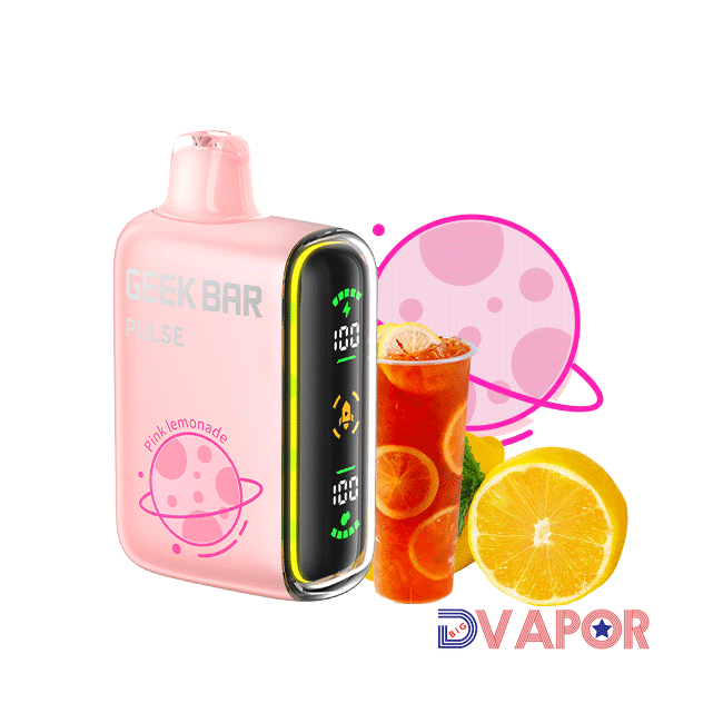 Geek Bar Pulse Full Screen 15K Puff Dual Mesh Dual Core Disposable Vape