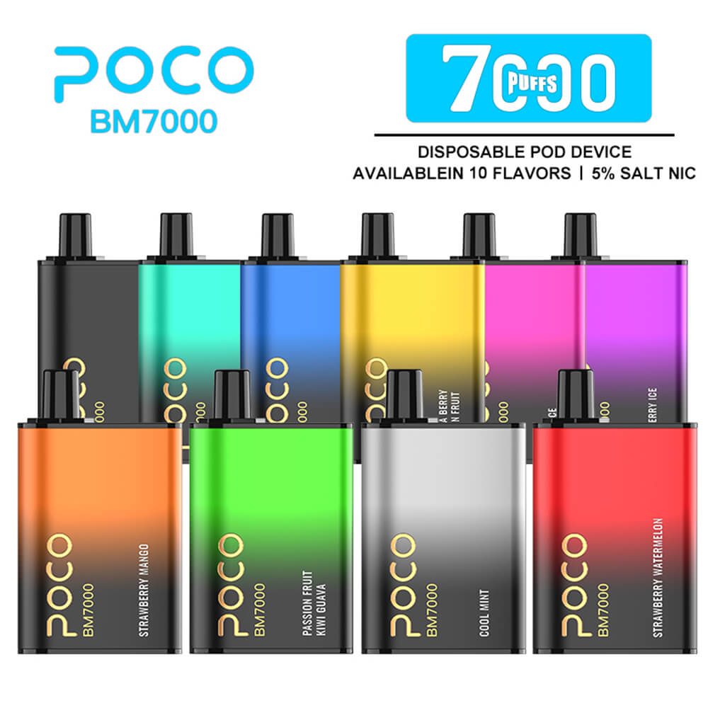 POCO BM7000 PUFF Disposable Vape In Sales