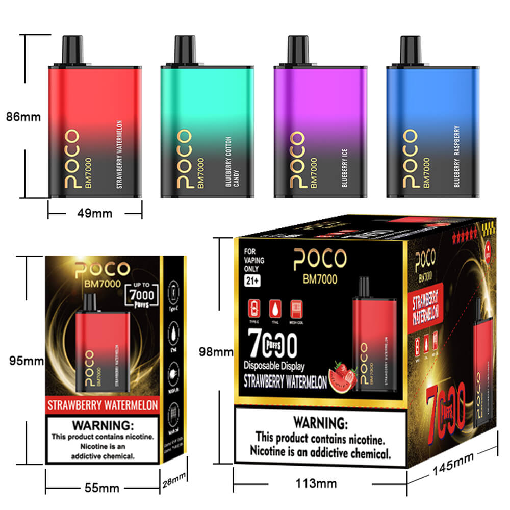 POCO BM7000 PUFF Disposable Vape In Sales