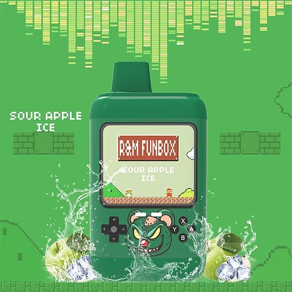 R&M FUNBOX 6600 Puffs 0% 2% 3% 5% Nicotine Disposable Pod vape