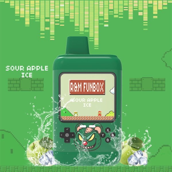 R&M FUNBOX 6600 Puffs 0% 2% 3% 5% Nicotine Disposable Pod vape