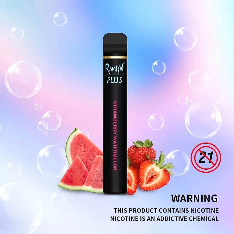 RandM Plus 800 Puffs 0% 2% 3% 5% Nicotine Rechargeable Disposable Pen