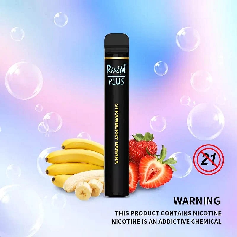 RandM Plus 800 Puffs 0% 2% 3% 5% Nicotine Rechargeable Disposable Pen