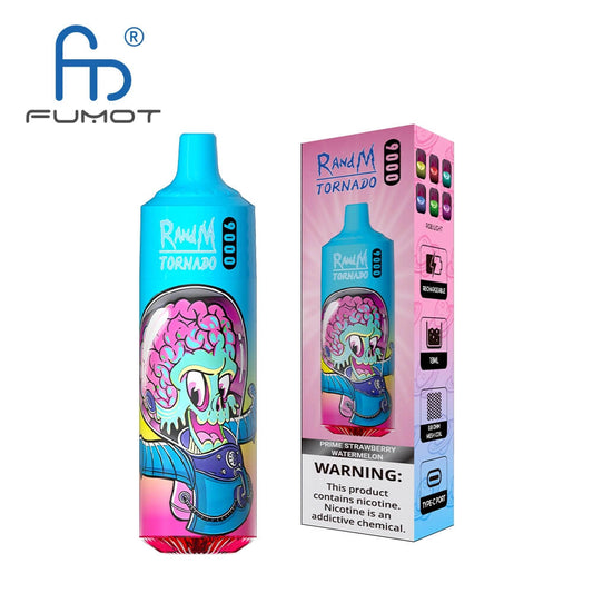 FUMOT RandM Tornado 9000 puff Disposable Vape In Sales