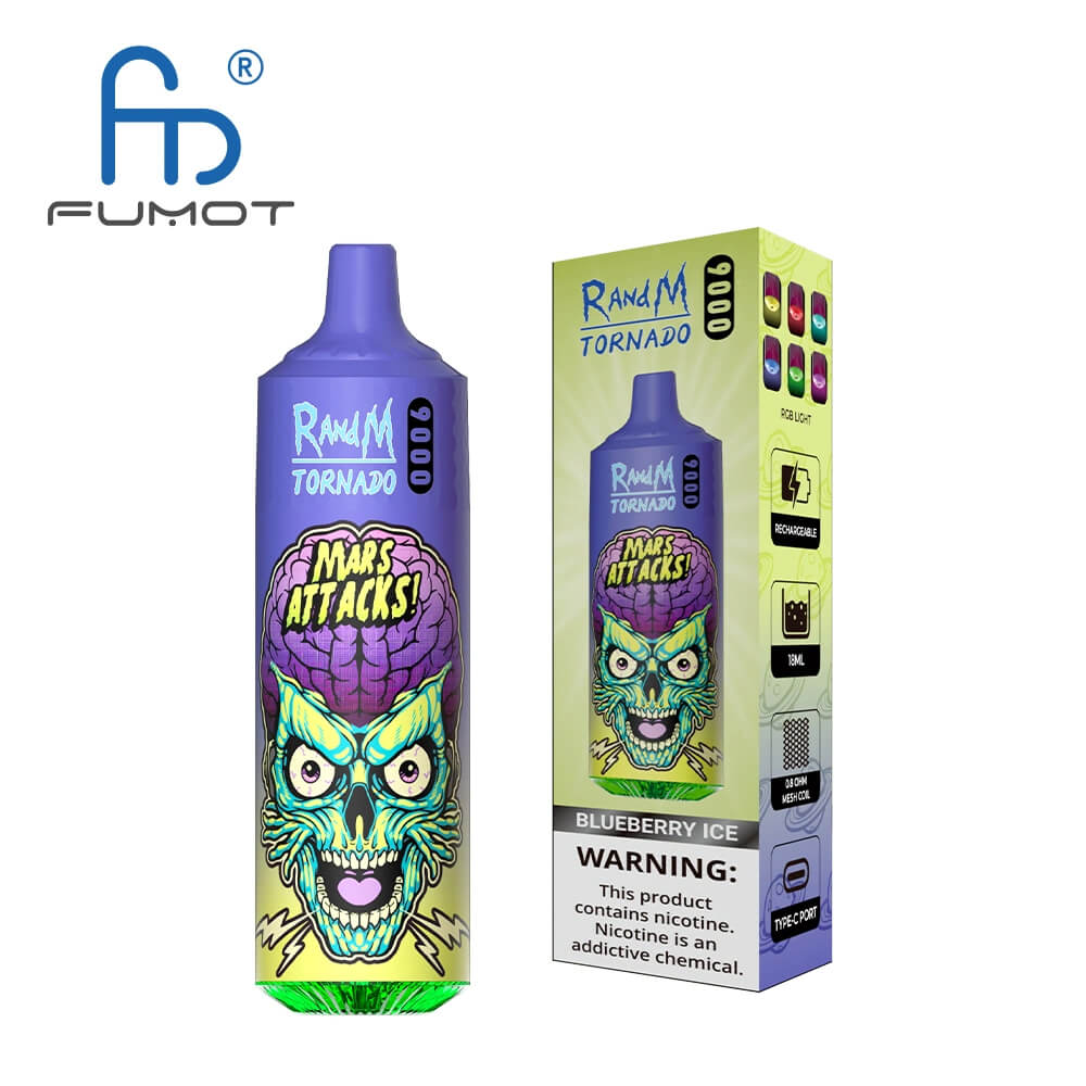 FUMOT RandM Tornado 9000 puff Disposable Vape In Sales