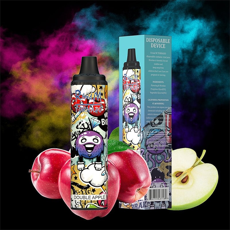 RandM Tornado 6000 Puffs Disposable Vape  Authentic E Cigarette