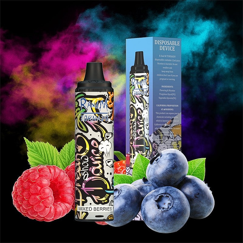 RandM Tornado 6000 Puffs Disposable Vape  Authentic E Cigarette