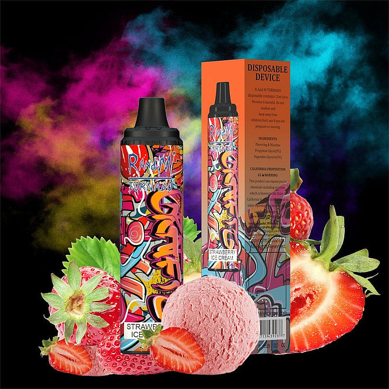 RandM Tornado 6000 Puffs Disposable Vape  Authentic E Cigarette