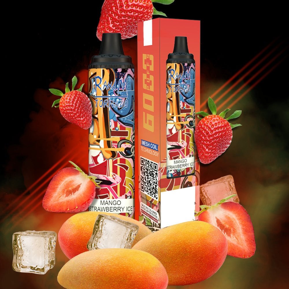RandM Tornado 6000 Puffs Disposable Vape  Authentic E Cigarette