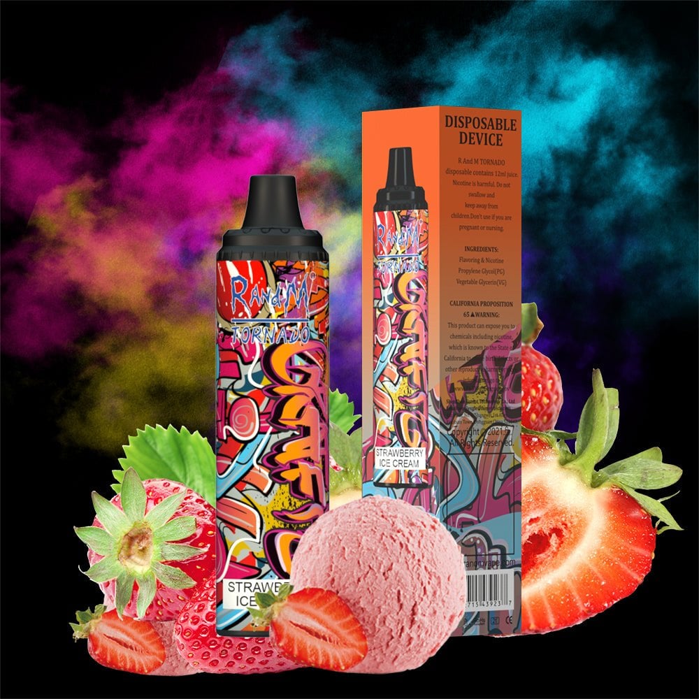 RandM Tornado 6000 Puffs Disposable Vape  Authentic E Cigarette