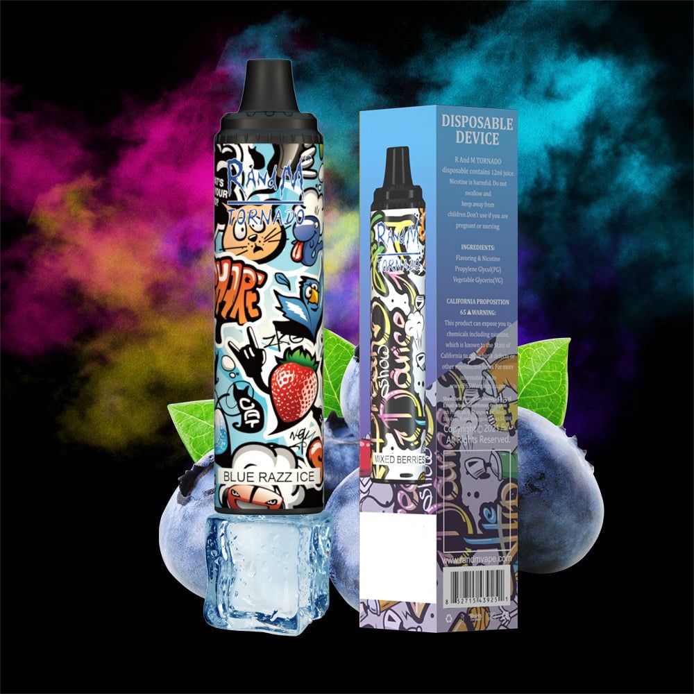 RandM Tornado 6000 Puffs Disposable Vape  Authentic E Cigarette