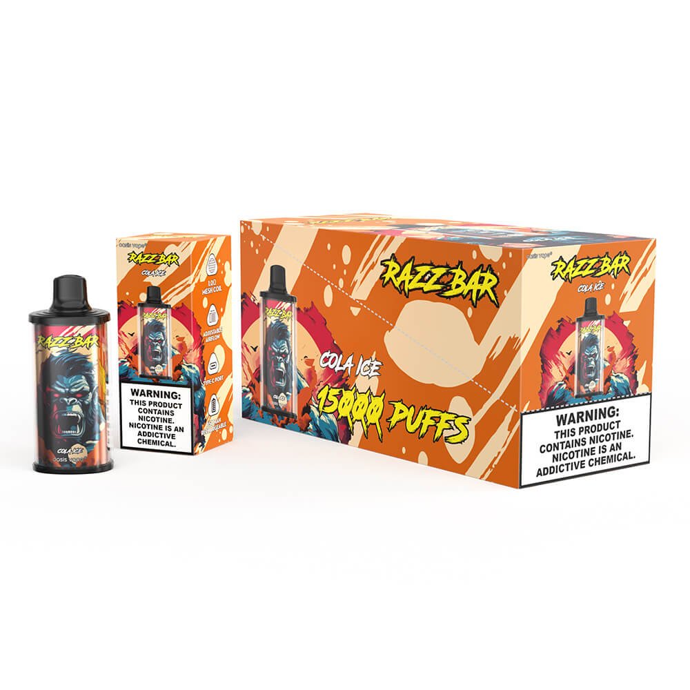 Razz Bar 15000 Puffs Disposable Vape In Sales