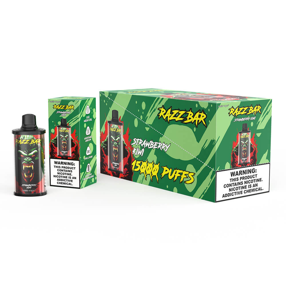 Razz Bar 15000 Puffs Disposable Vape In Sales