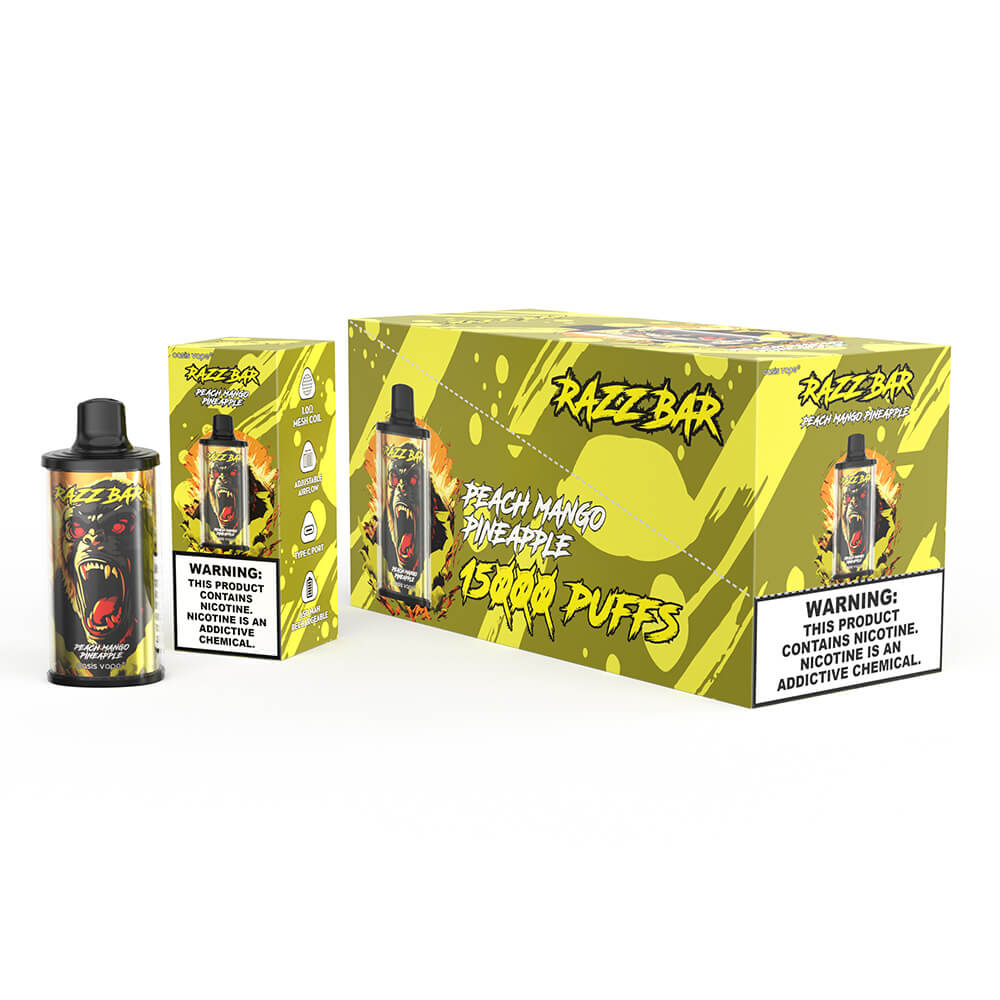 Razz Bar 15000 Puffs Disposable Vape In Sales