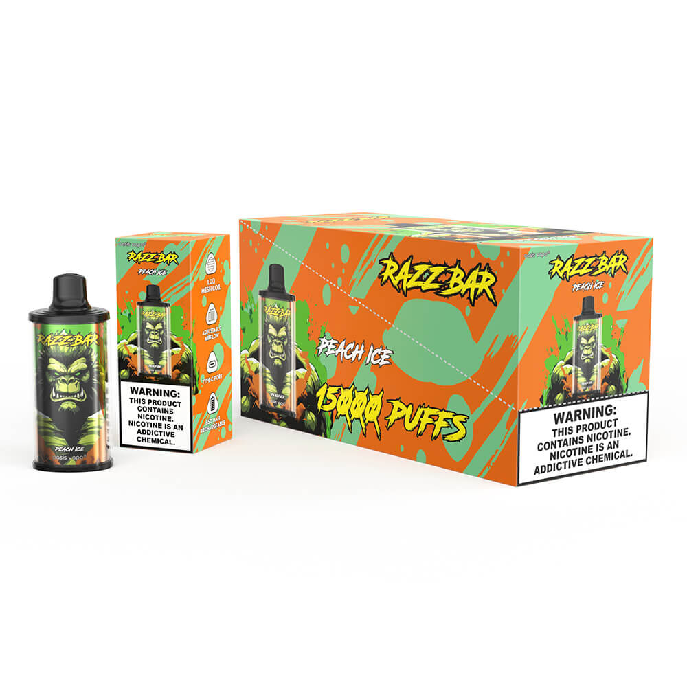 Razz Bar 15000 Puffs Disposable Vape In Sales