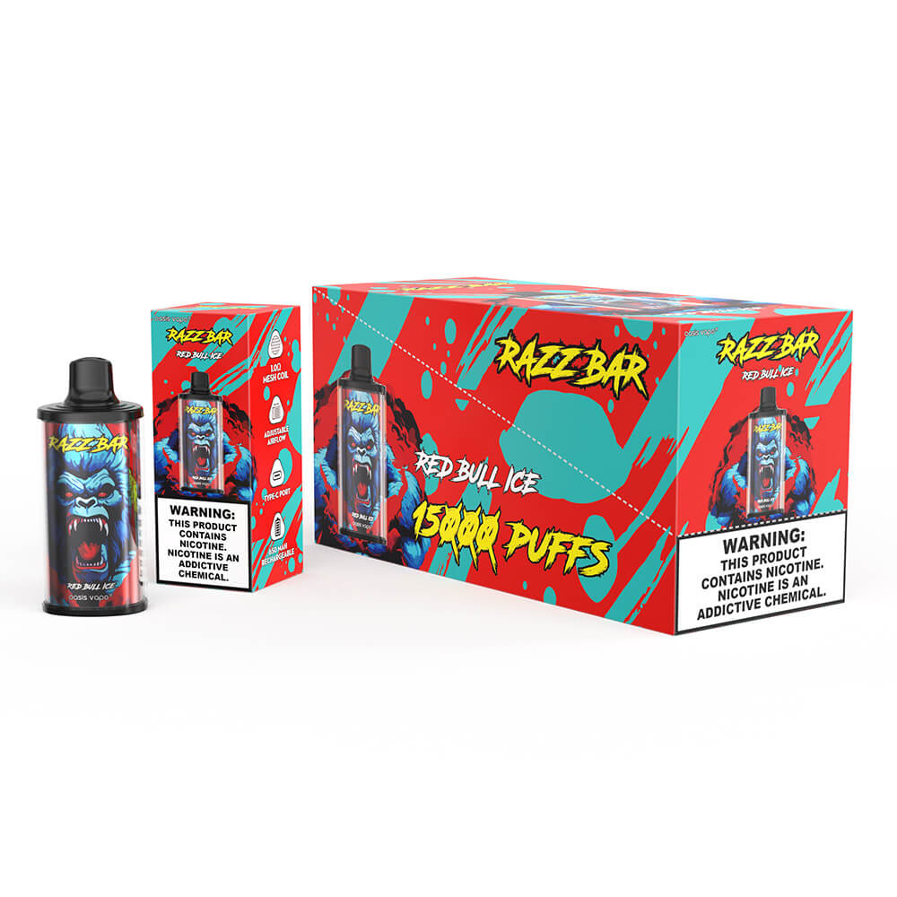 Razz Bar 15000 Puffs Disposable Vape In Sales