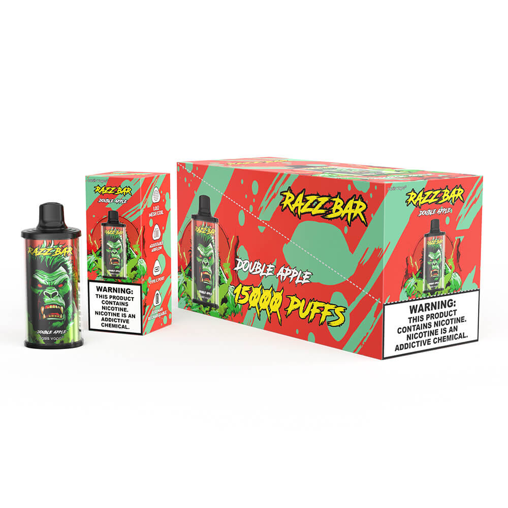 Razz Bar 15000 Puffs Disposable Vape In Sales