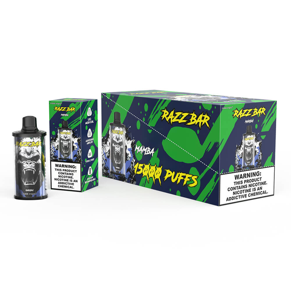 Razz Bar 15000 Puffs Disposable Vape In Sales