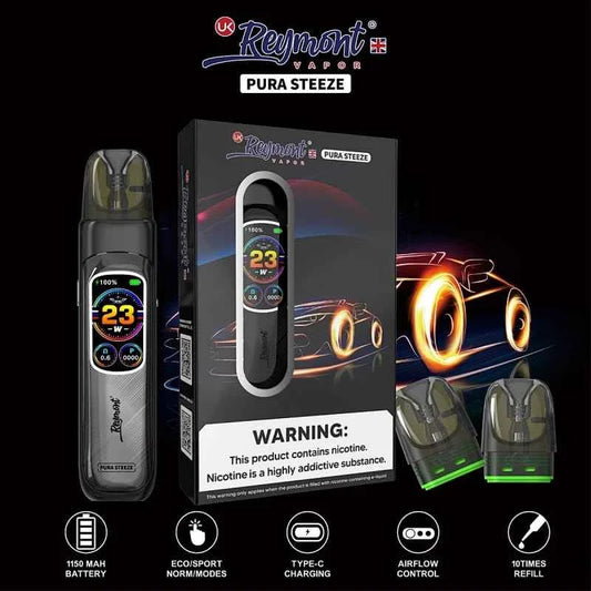 Reymont Pura Steeze Kit IML Pod Kit
