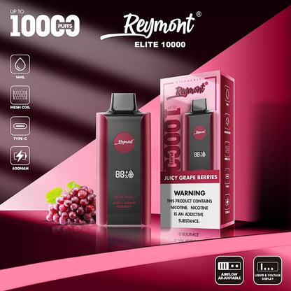 Reymont Vapes: Experience High-qualityVaping With Reymont Disposable Vapes.