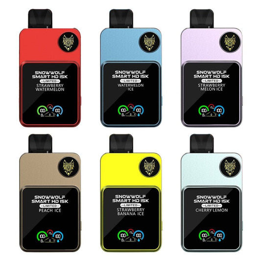 SNOWWOLF Smart HD 15000 Puffs Disposable Vape Wholesale