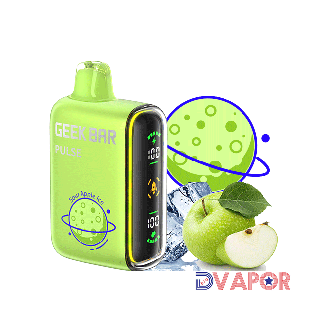 Geek Bar Pulse Full Screen 15K Puff Dual Mesh Dual Core Disposable Vape