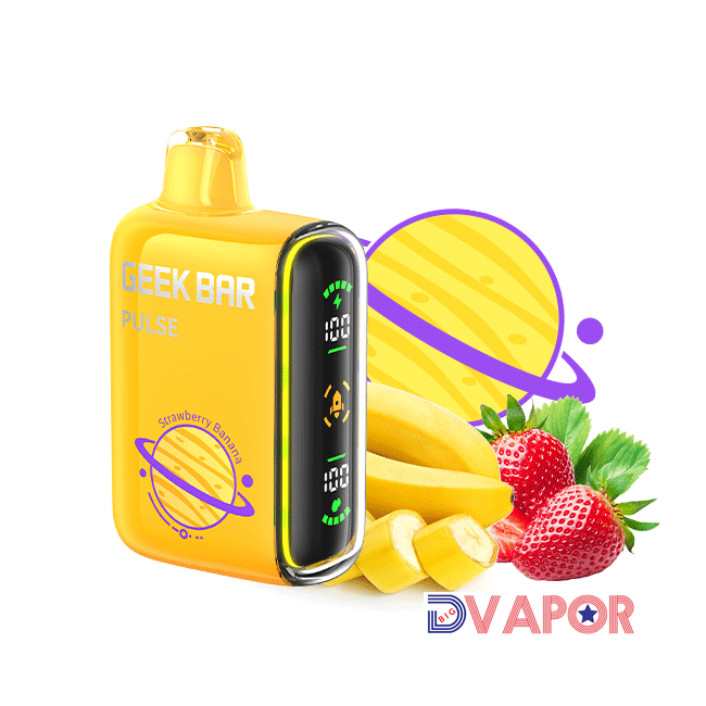 Geek Bar Pulse Full Screen 15K Puff Dual Mesh Dual Core Disposable Vape