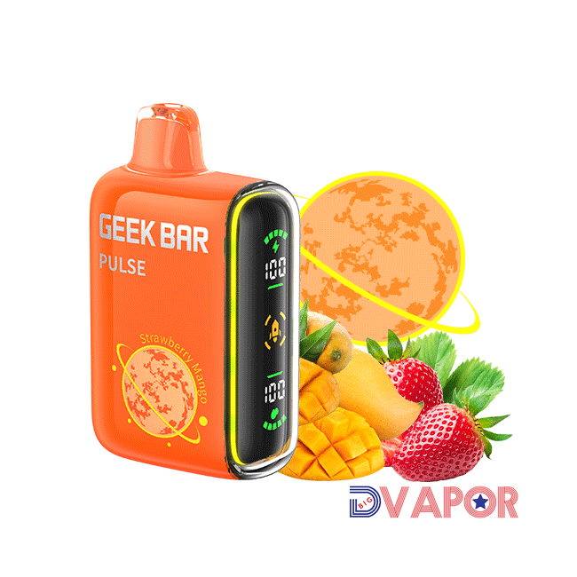 Geek Bar Pulse Full Screen 15K Puff Dual Mesh Dual Core Disposable Vape