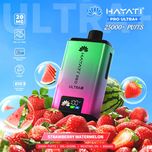 Hayati Pro Ultra Plus 25000 Puffs Disposable Vape (Box of 10)