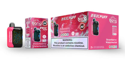 Bang Starry  25K Puffs Smart Full Screen Turn Ice Wholesale Disposable Vape Puff 36k Prefilled Pod