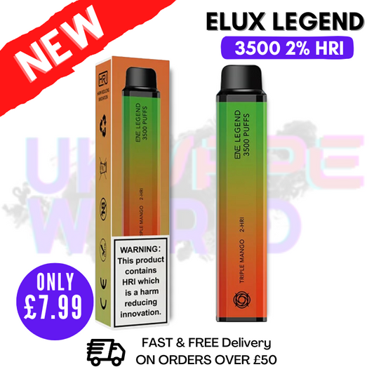 Elux Legend 3500 Puff Triple Mango 2 HRI