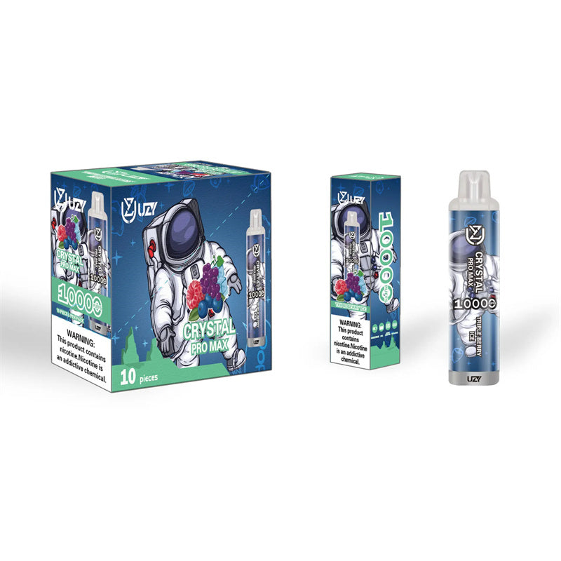 UZY Crystal Pro Max 10k Puffs Germany Tornado Bang King 10000 Uzy 13K EU 12000 12K Puffs Max 20000 Grape Crystal Waspe Wholesale I Vape-600mAh Battery, 15ml E-liquid, Multiple Nicotine 20 Flavors
