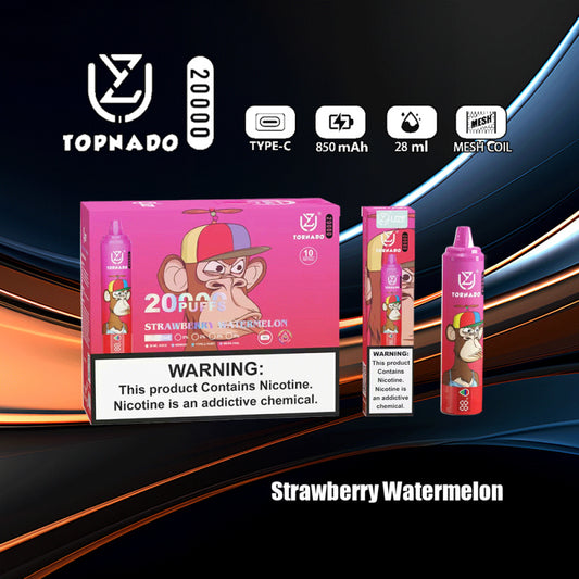 Uzy Tornado 20000 Puffs Disposable Vape Puff 20k Electronic Cigs 20k 12 Flavors