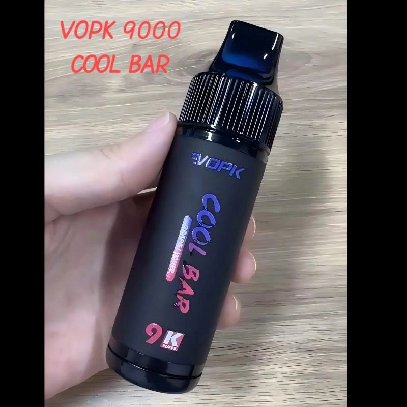 VOPK COOL BAR 9000 Puffs Wholesale Price Discount Sale-600mAh battery, 15ml E-liquid,Multiple Nicotine 10 Flavors