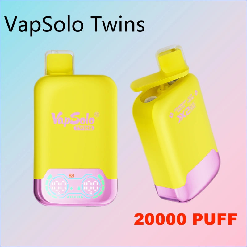 Vapsolo Twins 20000 puffs Disposable Vape Good Sale Discount Price